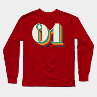 Number 1 Long Sleeve T-Shirt